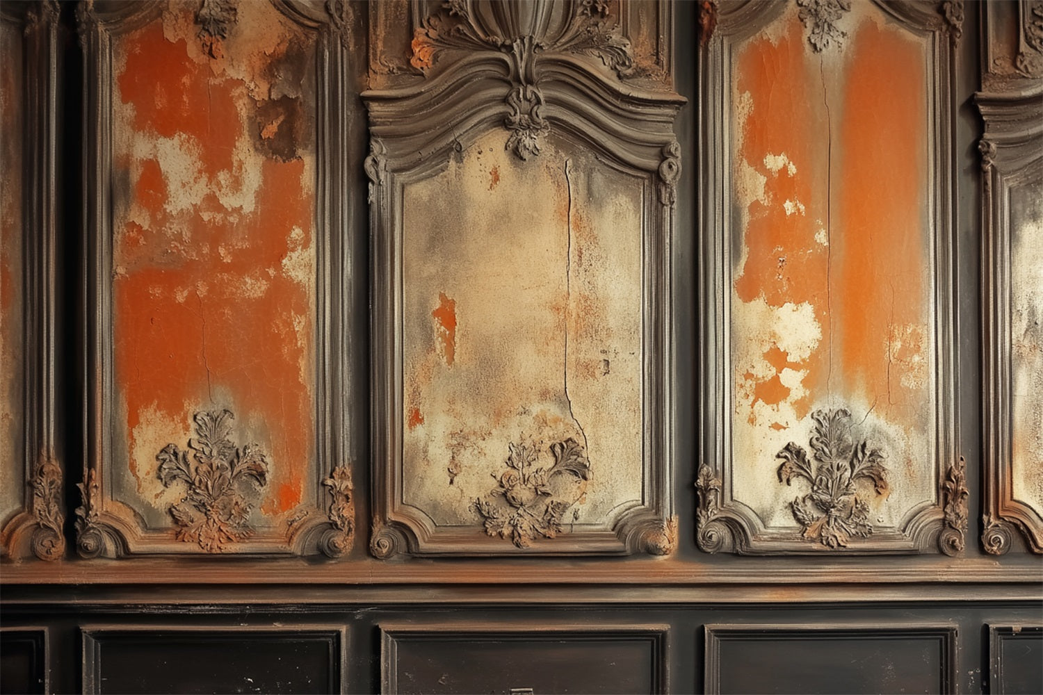 Victorian Backdrop Rustic Antique Wall Texture Vintage Wall Backdrop UK LXX510-104