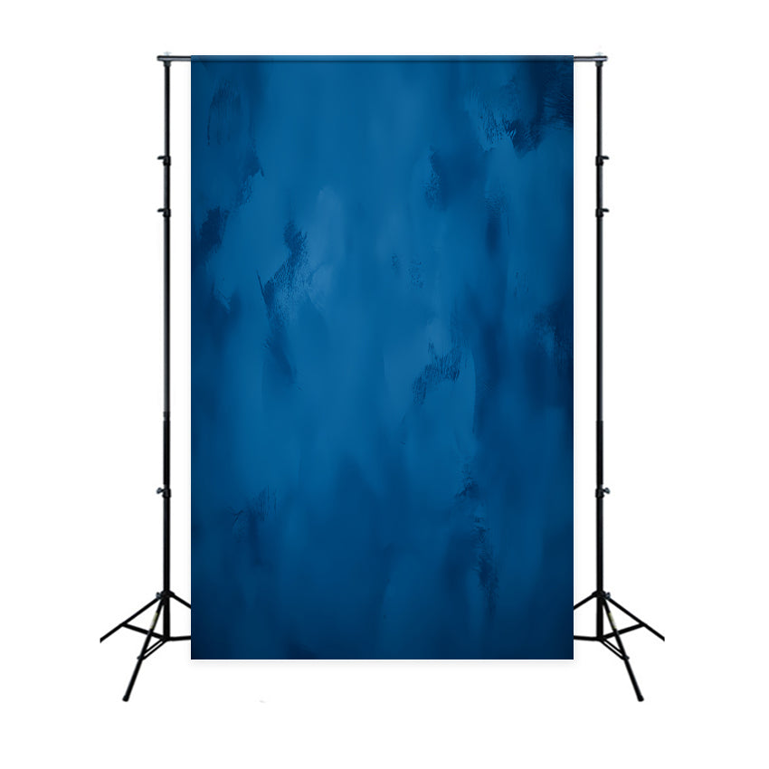 Blue Photo Backdrop Abstract Indigo Fabric Backdrops UK LXX57-275