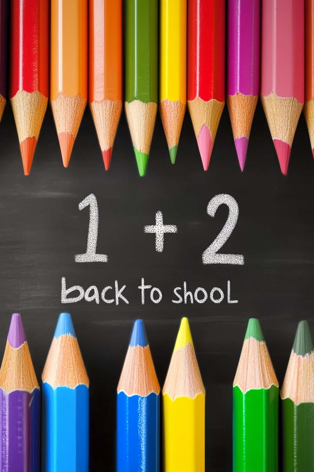 School Backdrop Color Pencil Blackboard Math Back To School Backdrop Ideas UK LXX59-217