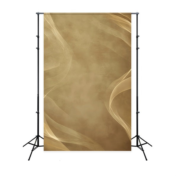 Abstract Dance Studio Backdrop Golden Abstract Flowing Texture Dance Backdrop UK LXX59-3