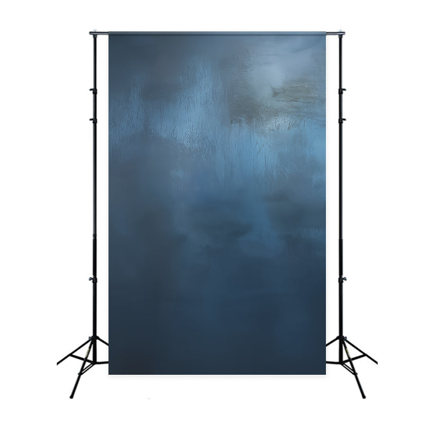 Blue Portrait Backdrop Moody Blue Abstract Texture Portrait Backdrop UK LXX59-420