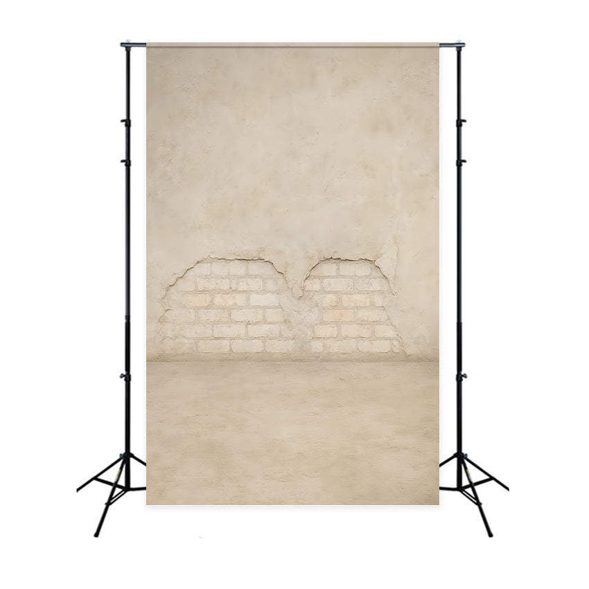 Concrete Wall Backdrop Light Brick Vintage Texture School Portrait Backdrop UK LXX59-422