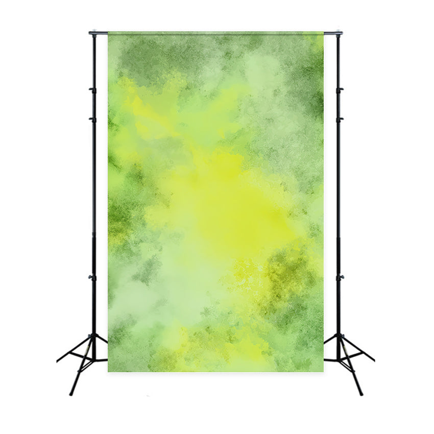 Portrait Backdrops Bright Green Abstract Texture Portrait Photography Backdrop UK LXX59-435