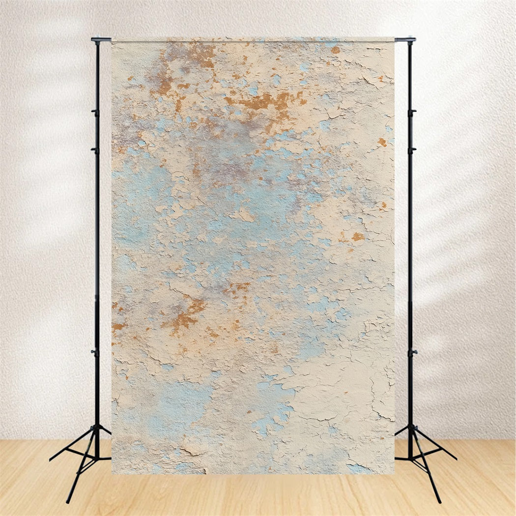 Portrait Backdrops Peeling Blue Rustic Texture Portrait Studio Backdrop UK LXX59-447