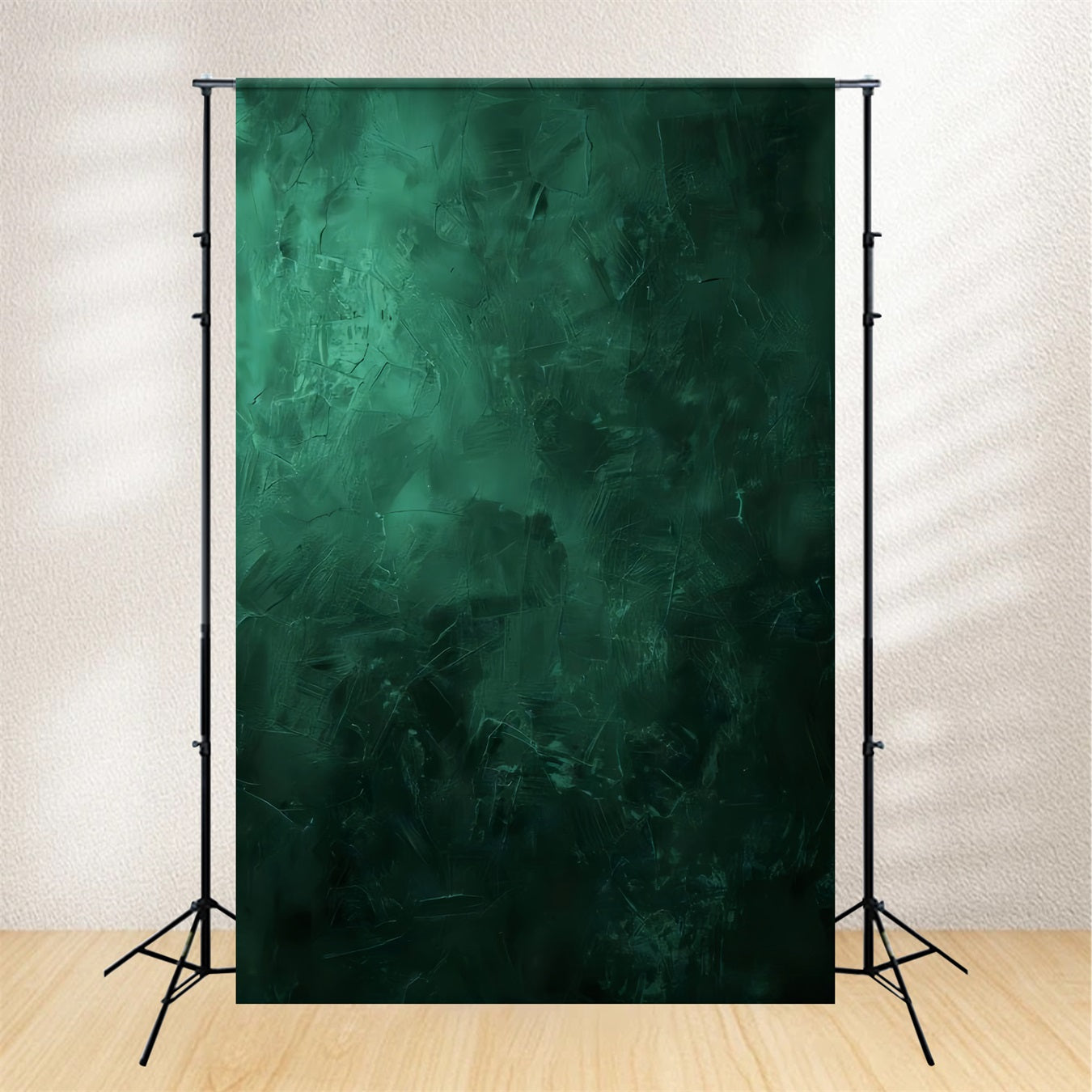 Portrait Backdrop Deep Emerald Textured Surface Portrait Photo Backdrop UK LXX59-461