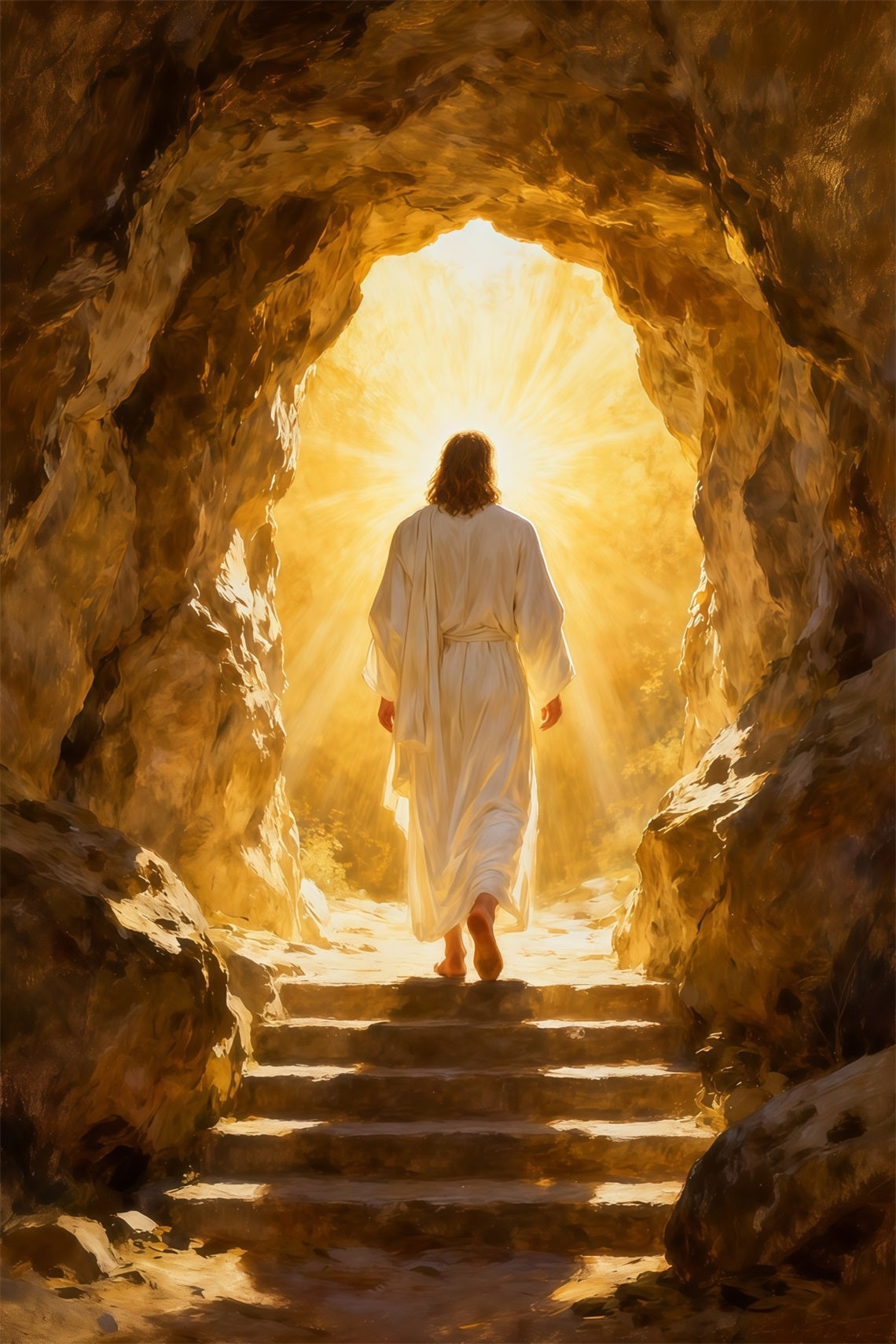 Christian Easter Backdrop He Is Risen Morning Glory Easter Backdrops For Pictures UK LXX61-135