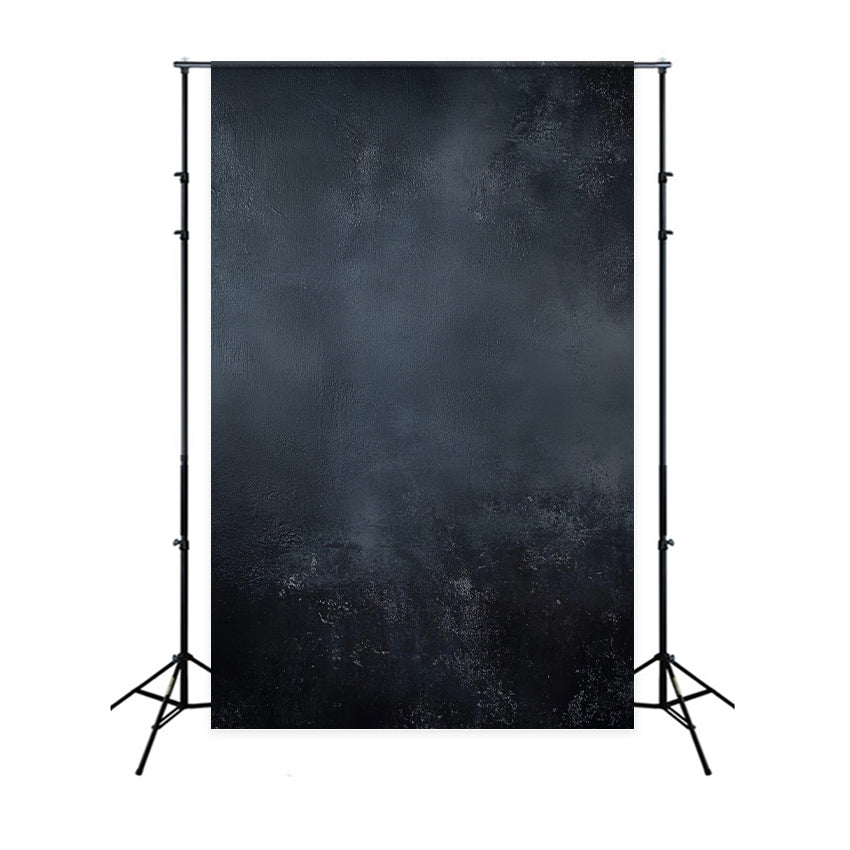 Portrait Studio Backdrop Charcoal Moody Textured Wall Black Portrait Backdrop UK LXX61-6