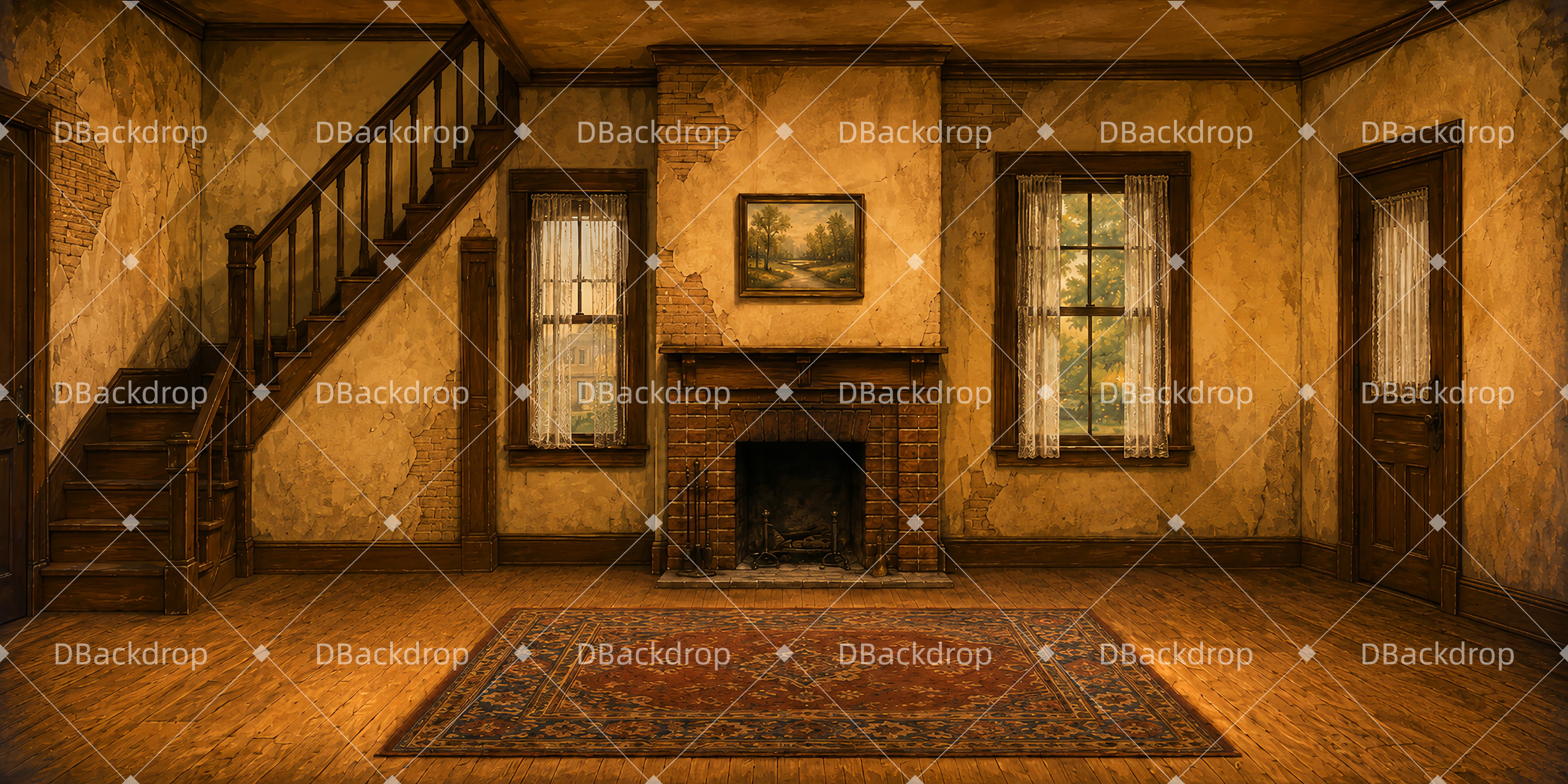 Backdrop For Theater Bailey Family Home Theater UK Stage Backdrop LXX66-T65