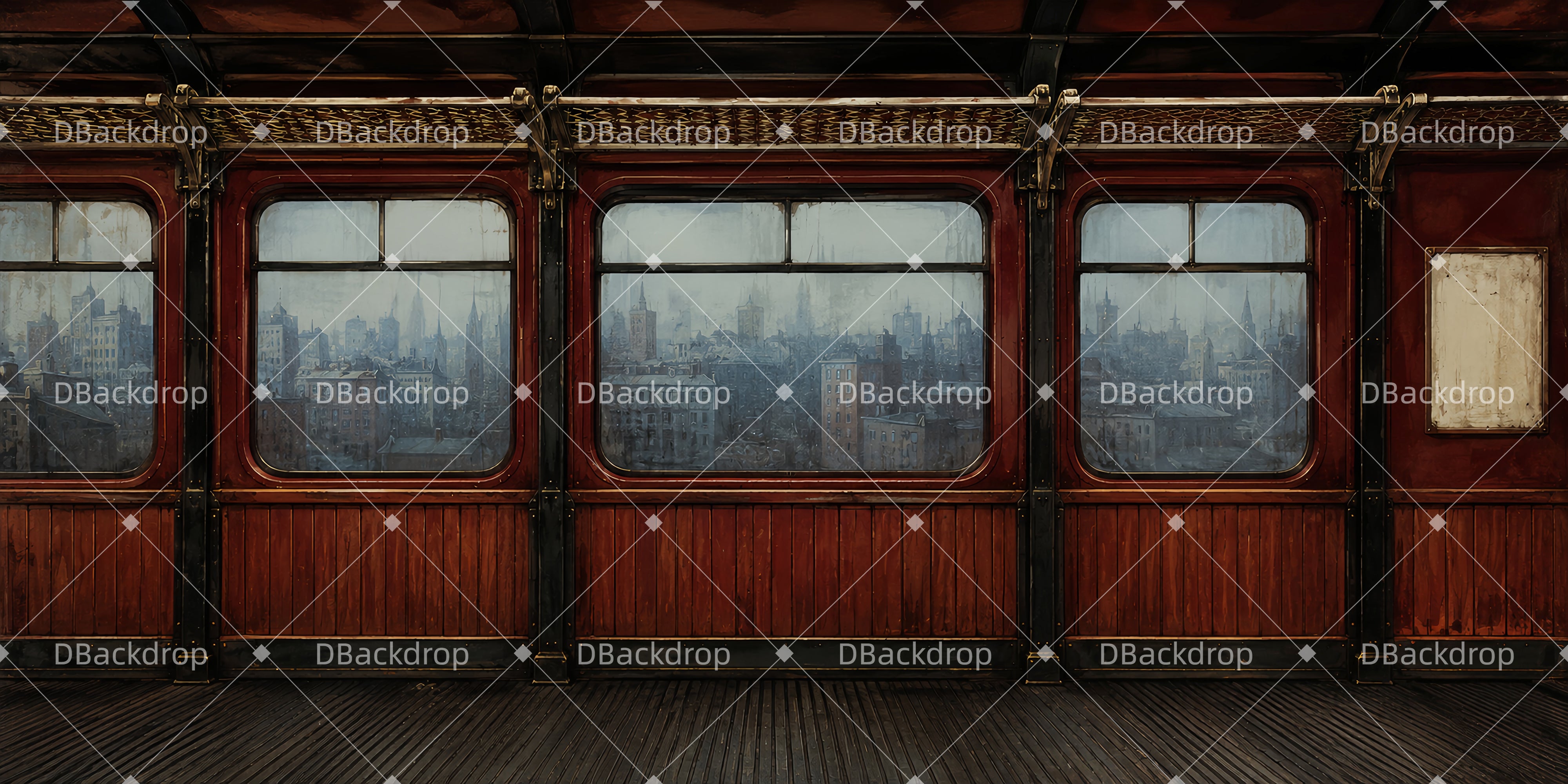 Large Stage Backdrops Train Carriage Theater Backdrops For Sale UK LXX66-T98