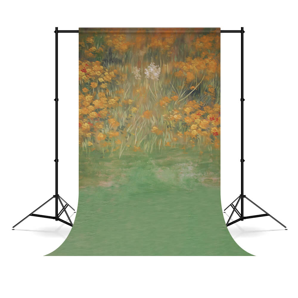 Abstract Floral Watercolor Painting Backdrop UK M5-80