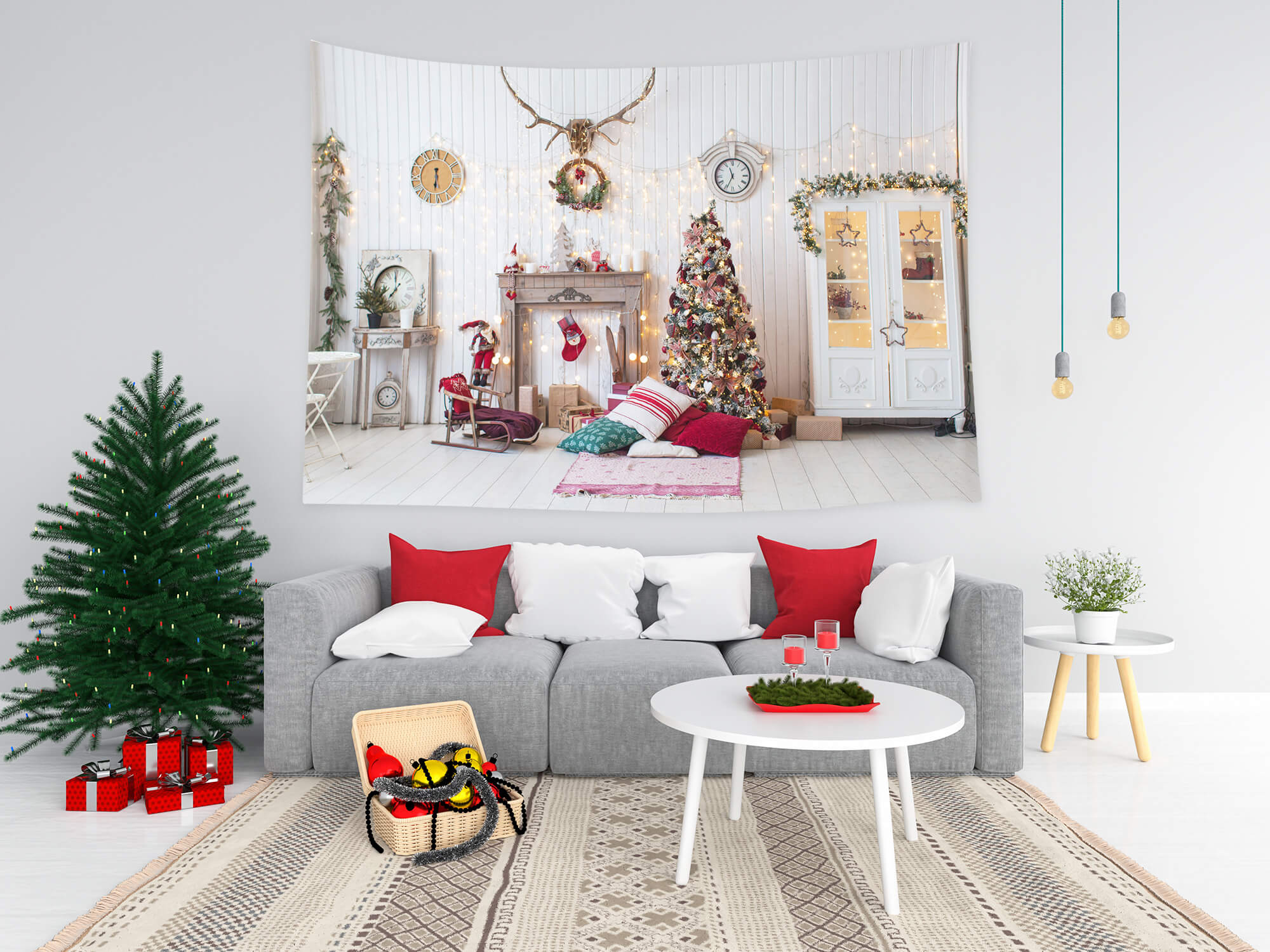 Christmas Living Room Decoration Tapestry Unique Gift BUY 2 GET 1 FREE