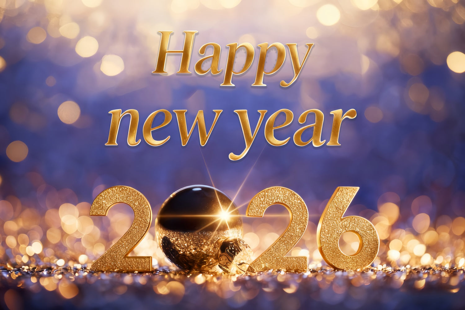 New Year's Backdrops Golden Glow Celebration Numbers New Years Eve Backdrop UK MRR10-14