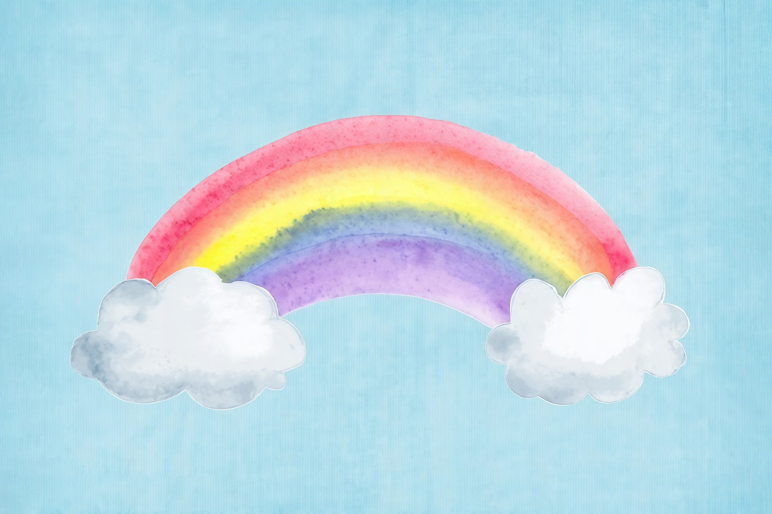 Smash Cake Backdrop Colorful Rainbow Sky Birthday Backdrops UK MRR10-18