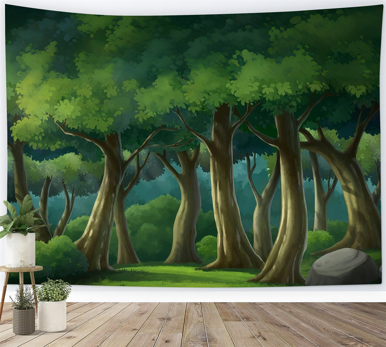 Newborn Backdrop Enchanted Forest Trees Kids Photo Backdrop UK MRR10-24