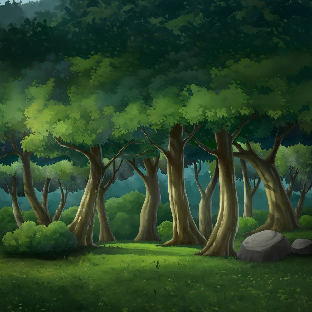 Newborn Backdrop Enchanted Forest Trees Kids Photo Backdrop UK MRR10-24