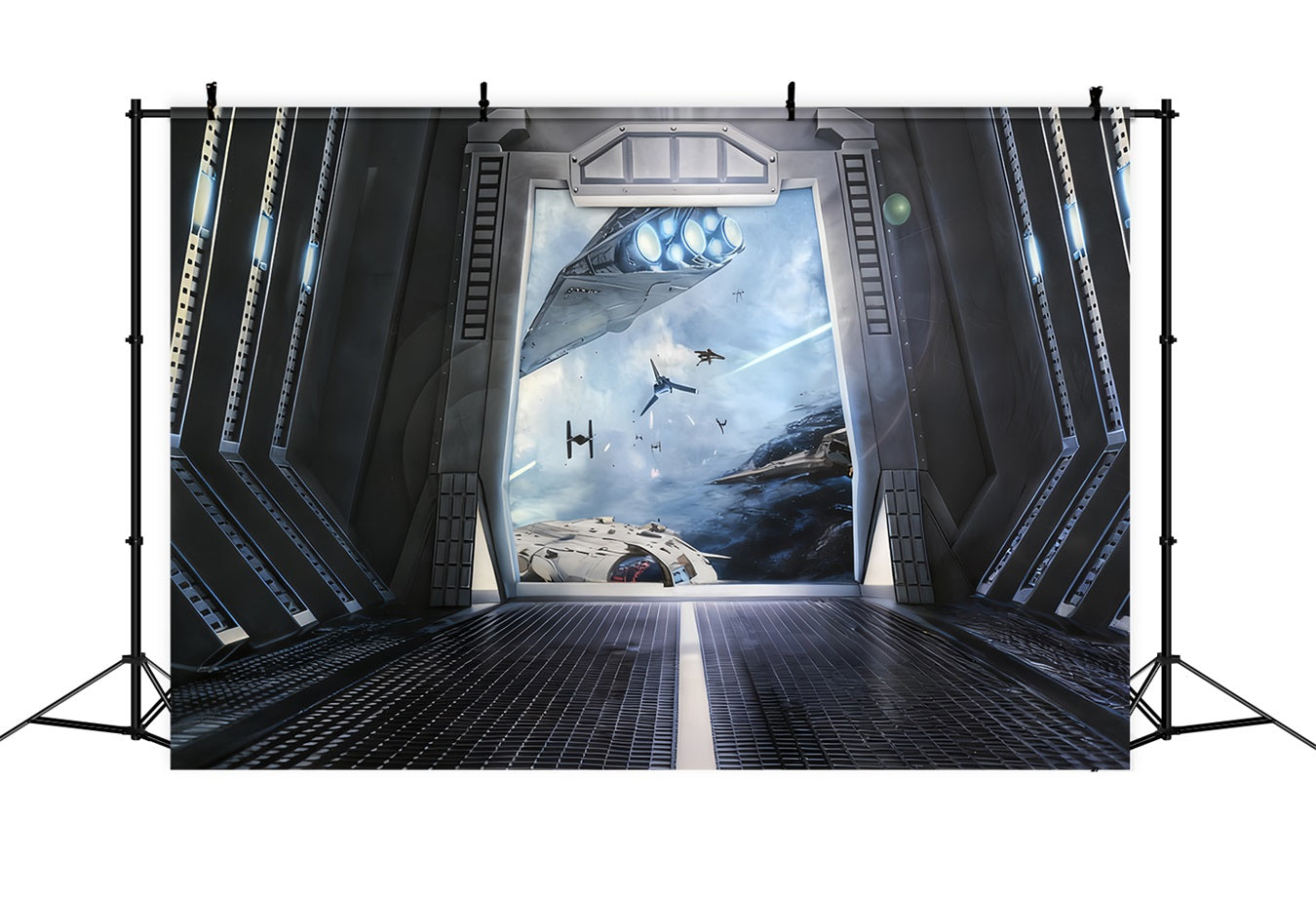 Children Backdrops Space Doorway Ships Kids Photo Backdrop UK MRR10-48