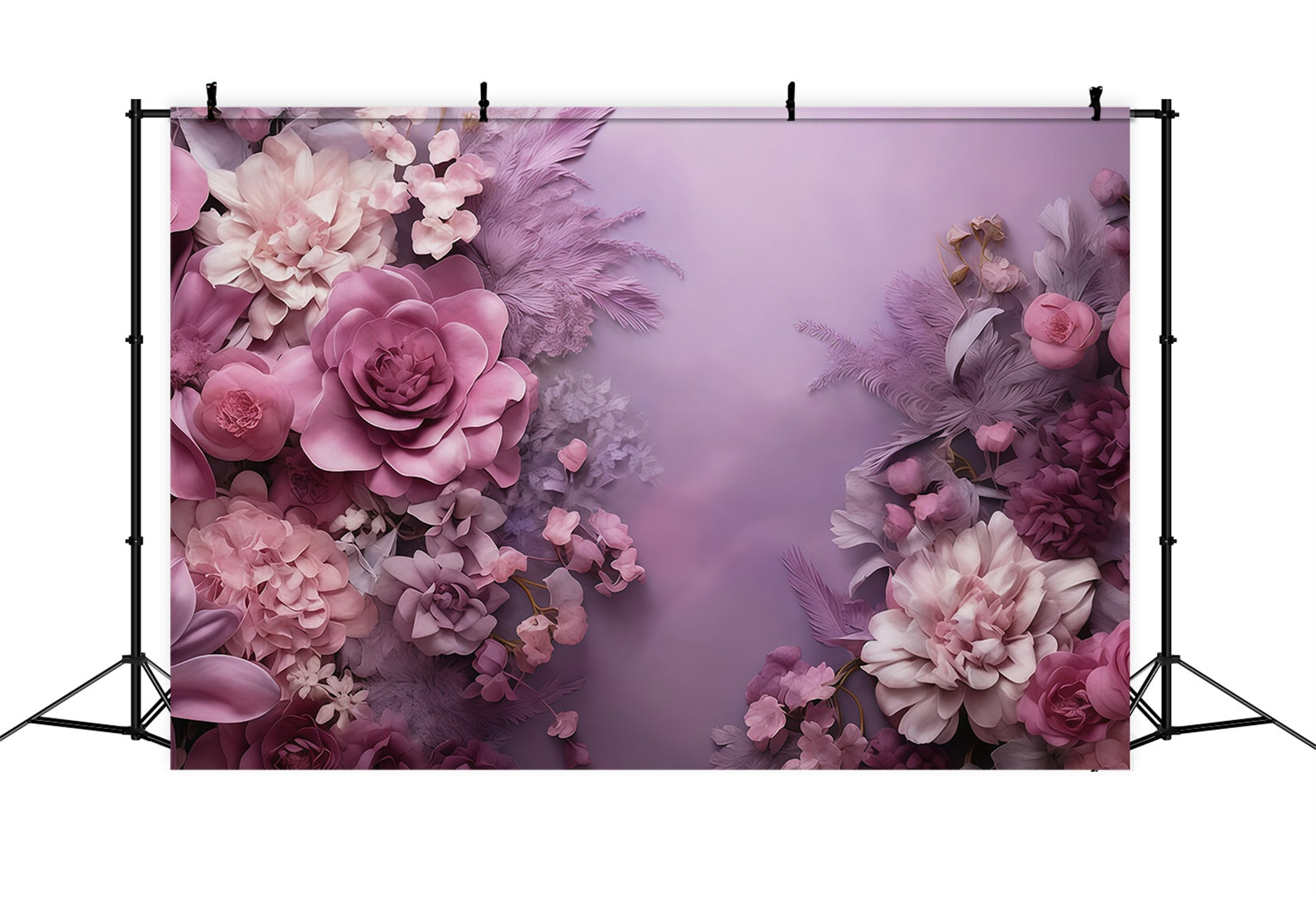Artistic Backdrops Purple Blossom Bouquet Fine Art Backdrops UK MRR10-62