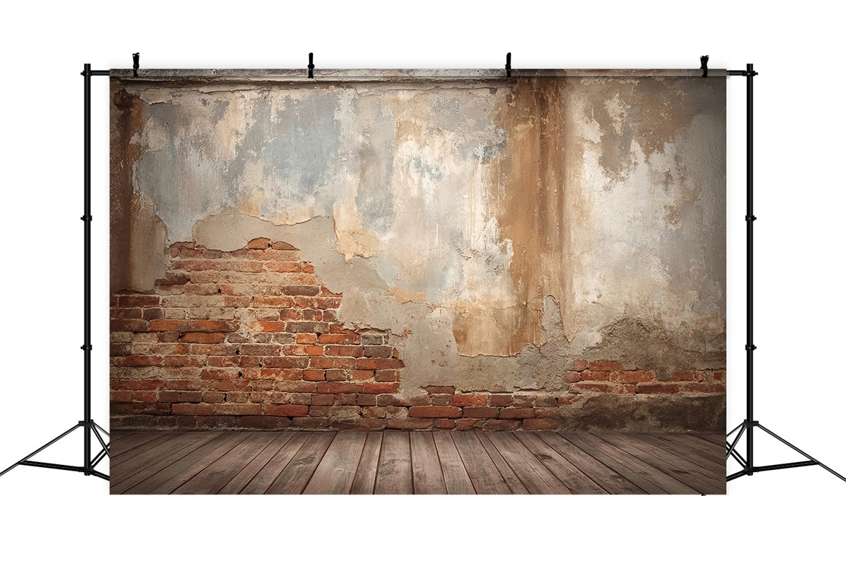 Backdrop Vintage Urban Exposed Brick Wall Backdrop UK MRR7-233