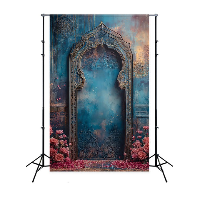 Antique Backdrop Ornate Blossom Portal Vintage Backdrop UK MRR7-234