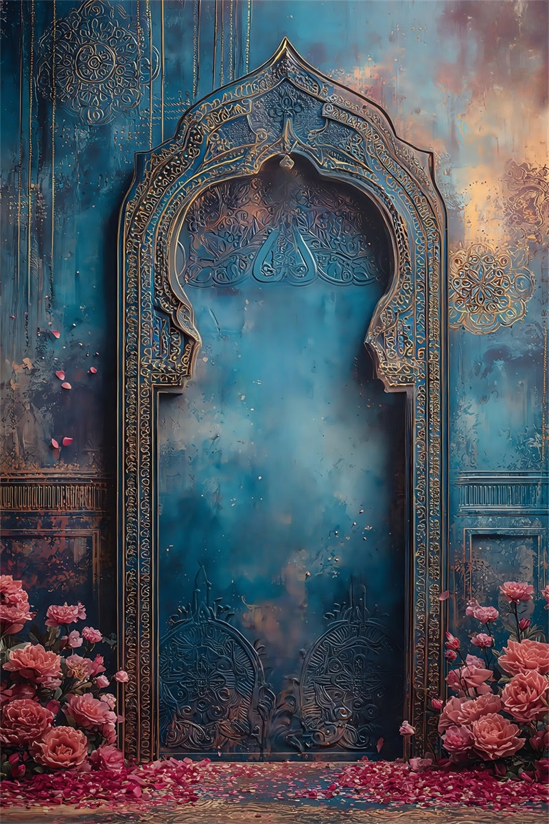 Antique Backdrop Ornate Blossom Portal Vintage Backdrop UK MRR7-234