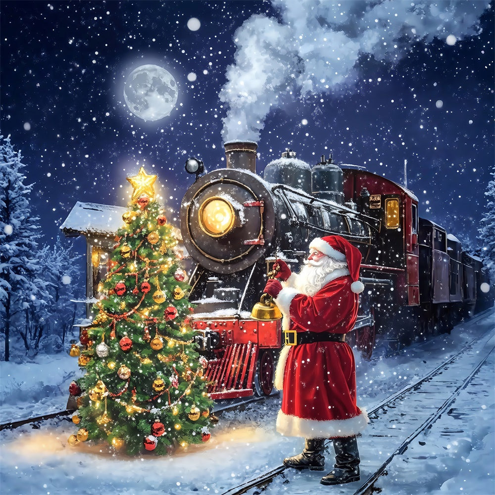 Christmas Backdrops Winter Journey Wonderland Backdrop UK MRR7-90