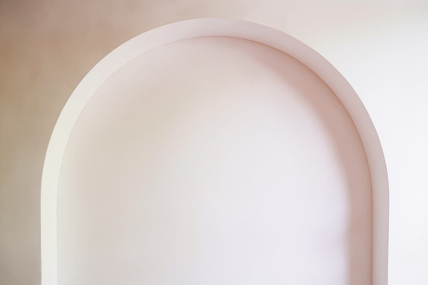 Boho Backdrop Minimalist Soft White Arch Frame Bohemian Backdrop UK MRR9-109