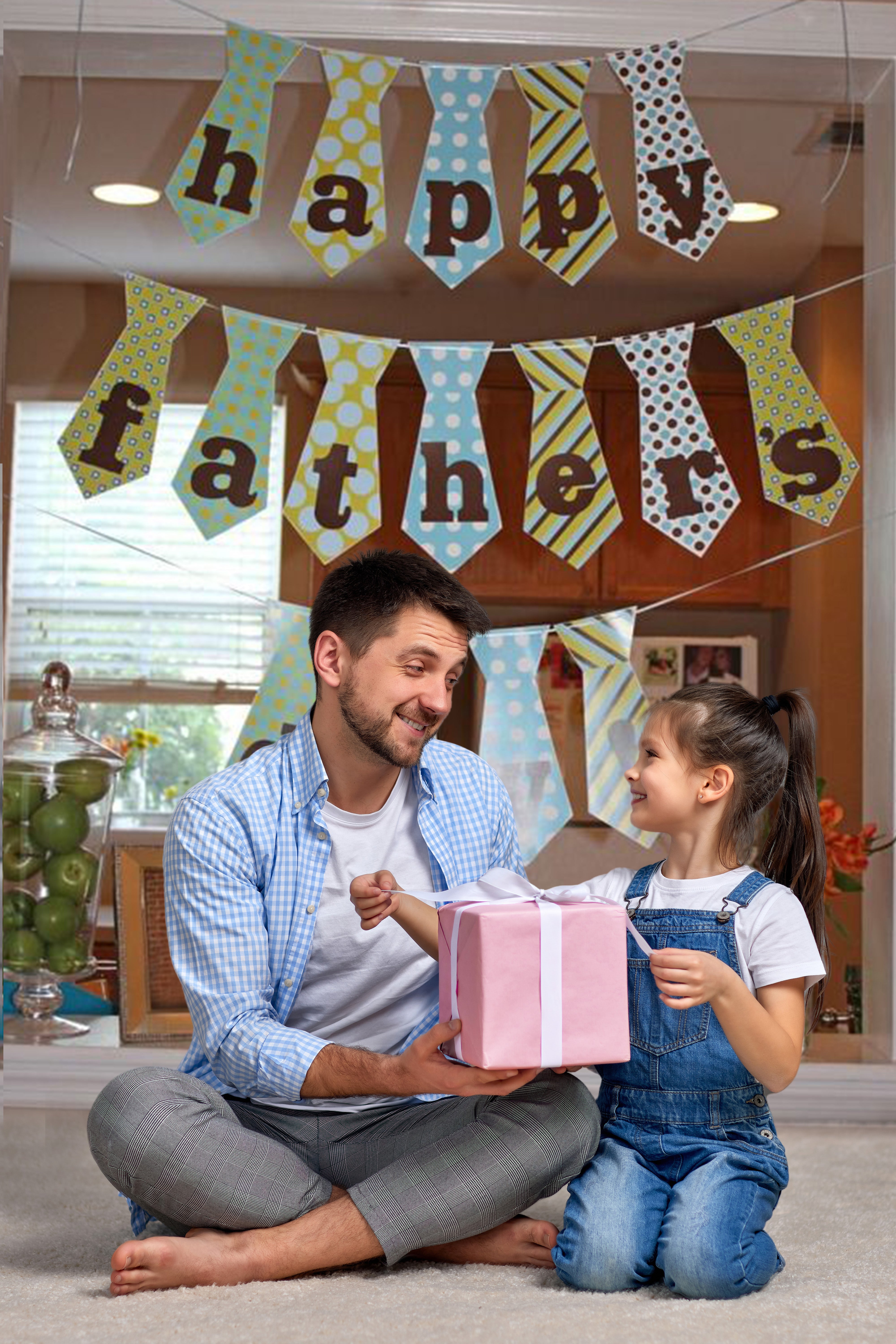 Happy Father's Day Banner Decoration Backdrop RR5-22