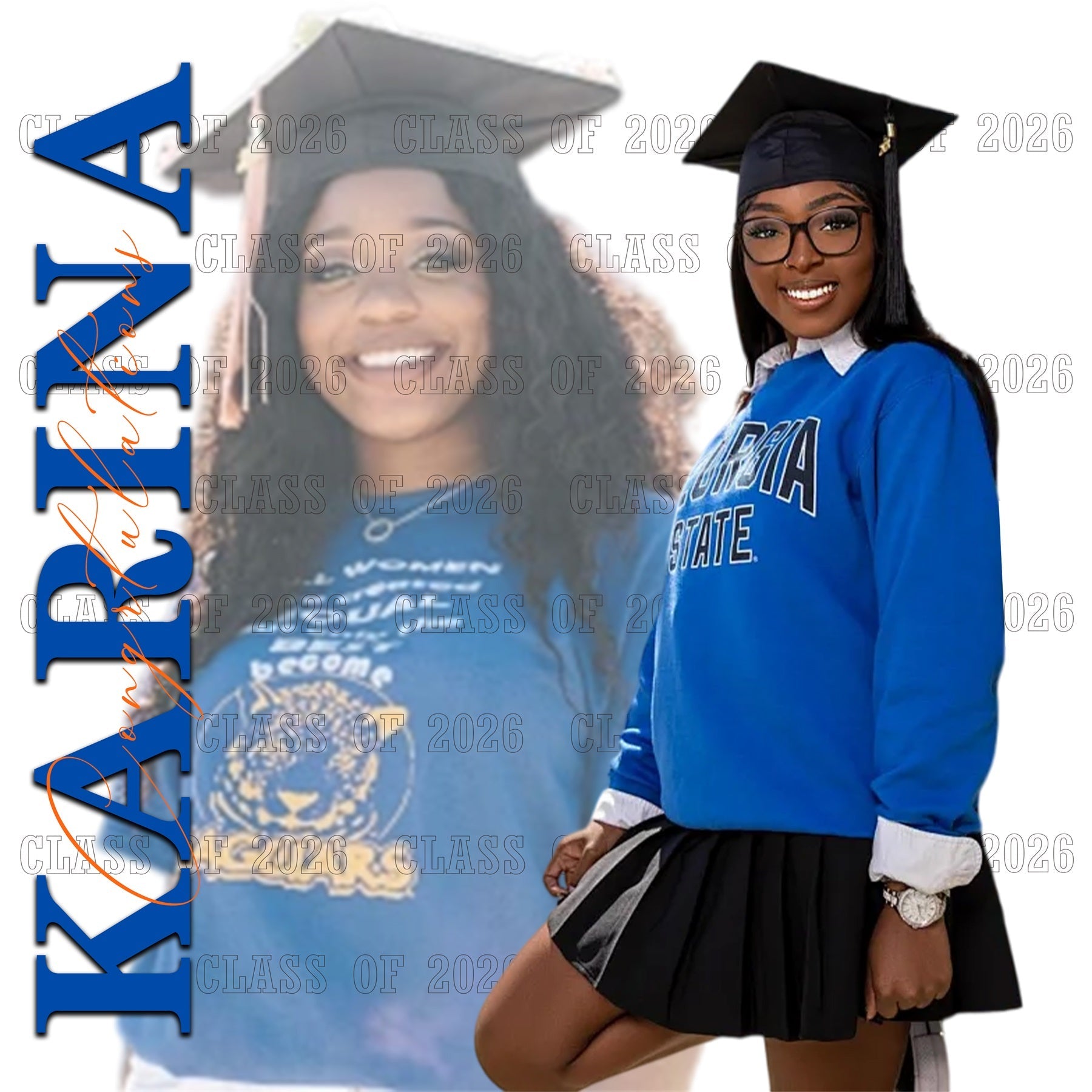 Minimalist Graduation Backdrop University Celebration Cap Gown Custom Graduation Backdrop UK RR63-33