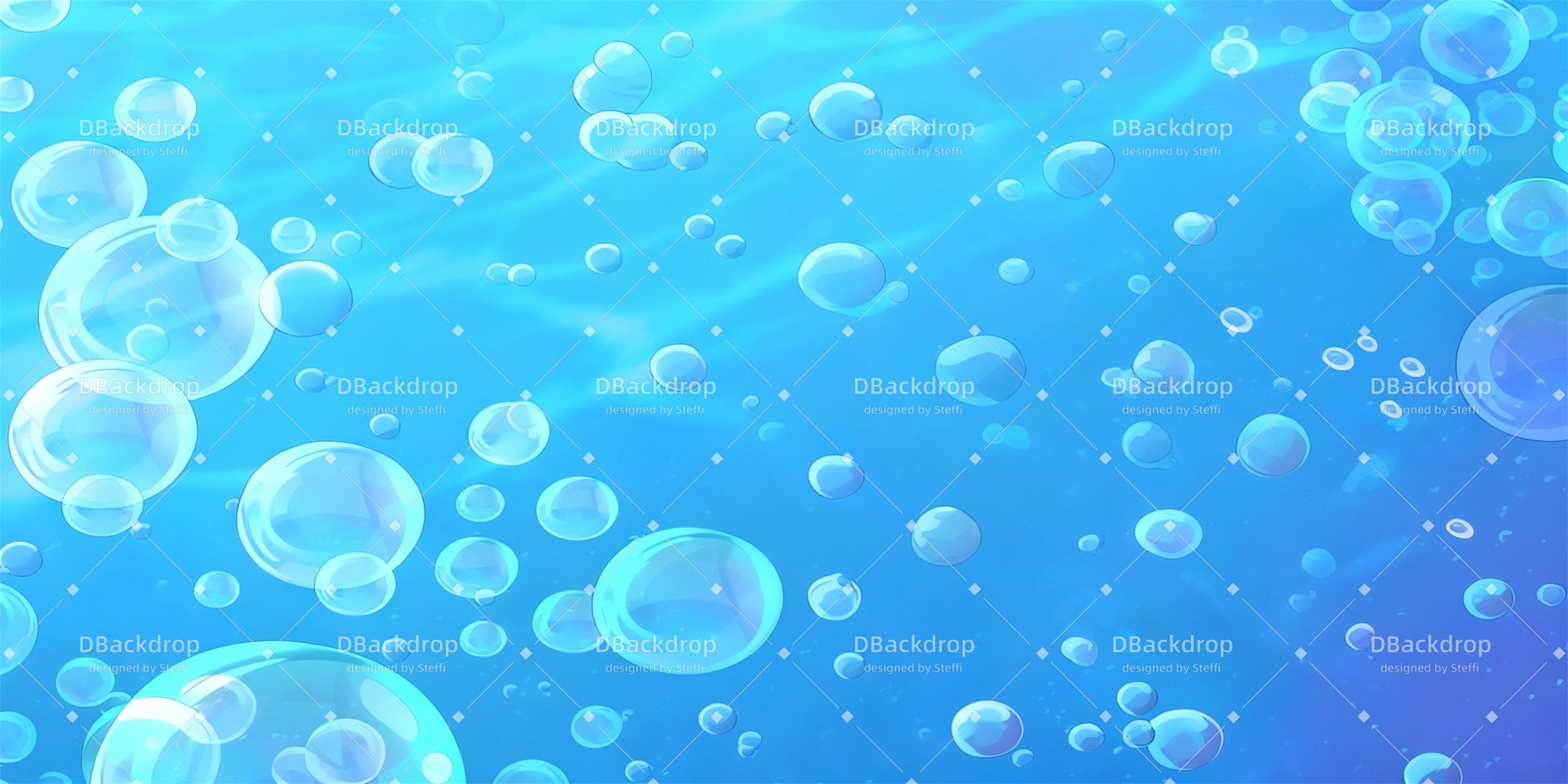 Large Stage Backdrops Sea Bubbles Stage Set Backdrop UK CSH59-T88