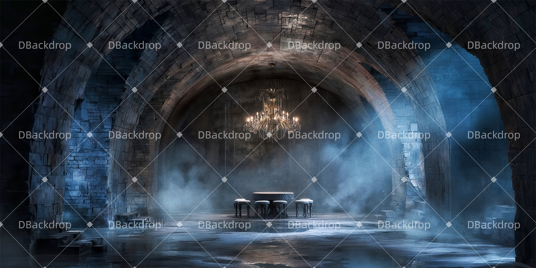 Large Stage Backdrops The Sewer Theater Backdrops For Sale UK TWW511-T73