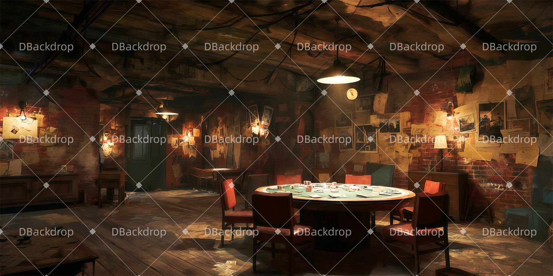 Professional Stage Backdrops Nathan's Office Movie Theater Backdrop UK TWW511-T78