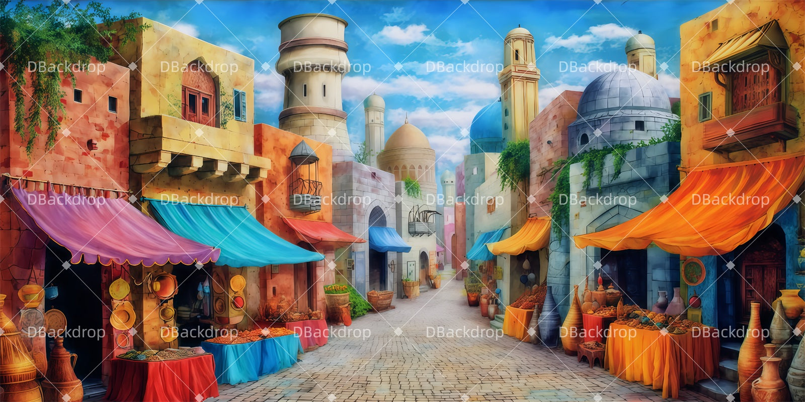 Performance Backdrops Potiphar's-Palace School Play Backdrop UK TWW510-T3