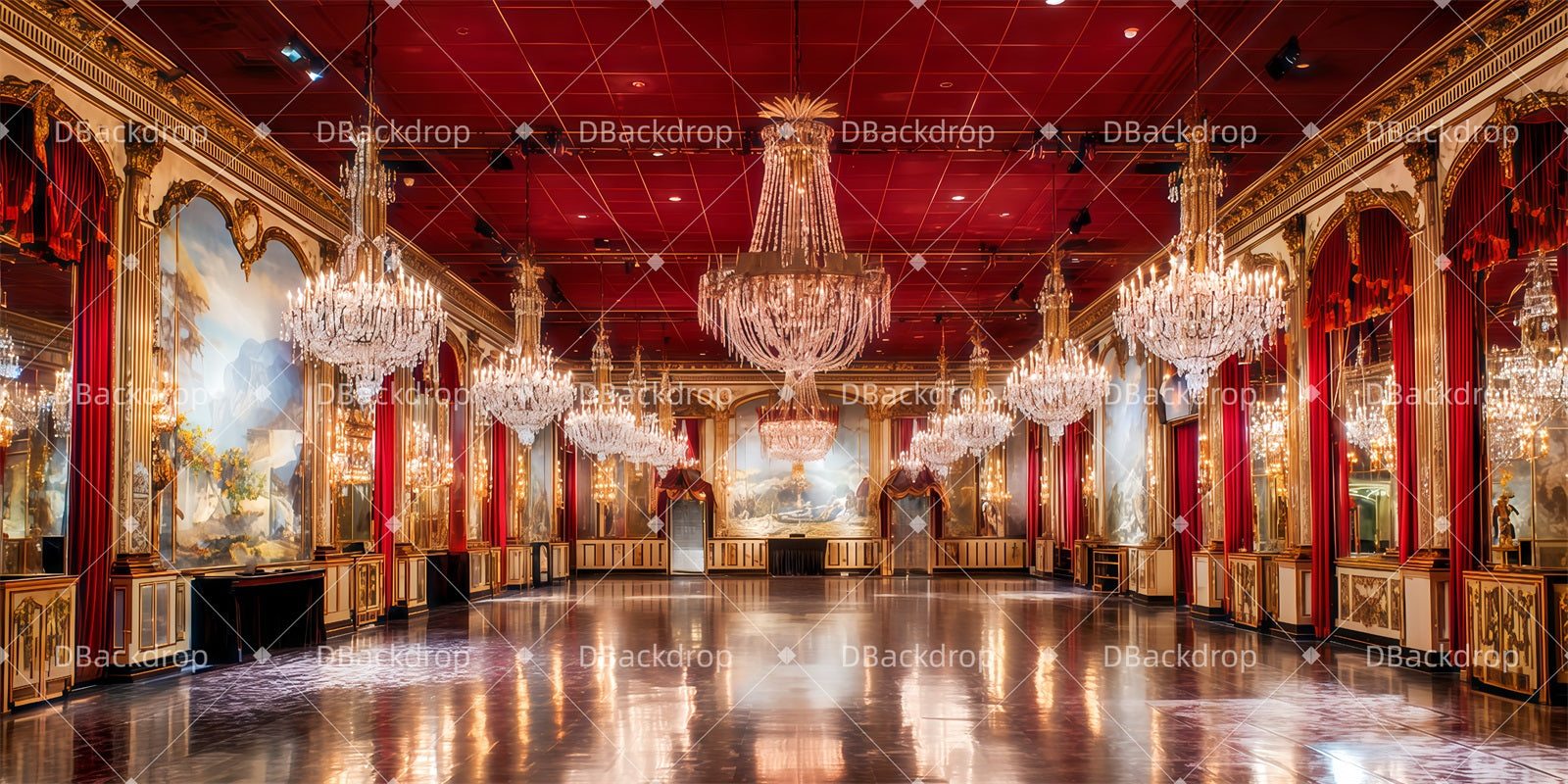 Large Stage Backdrops Ballroom Dance Recital Backdrop UK TWW511-T15