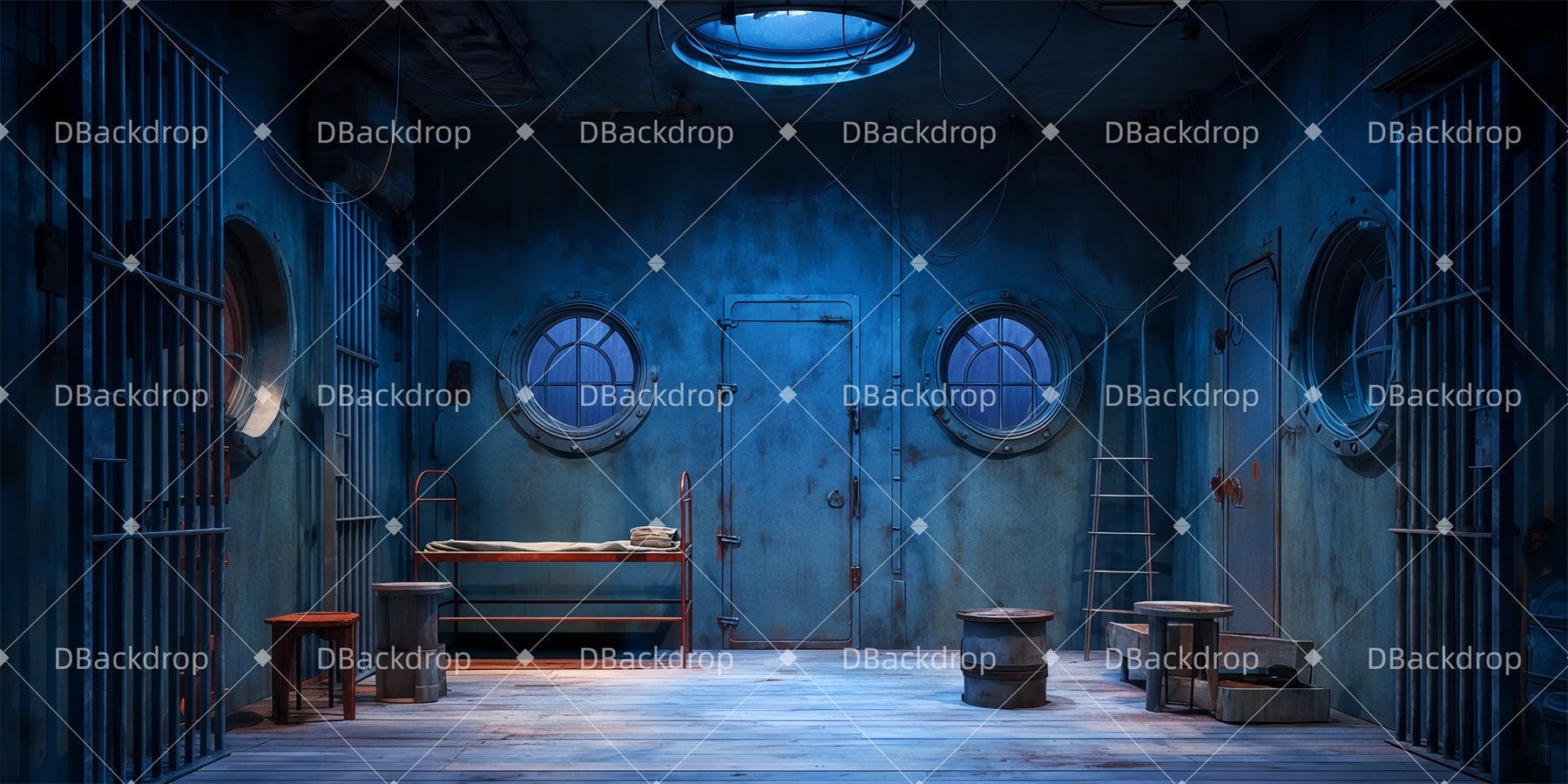 Large Stage Backdrops The Brig Theater Backdrops For Sale UK TWW511-T26