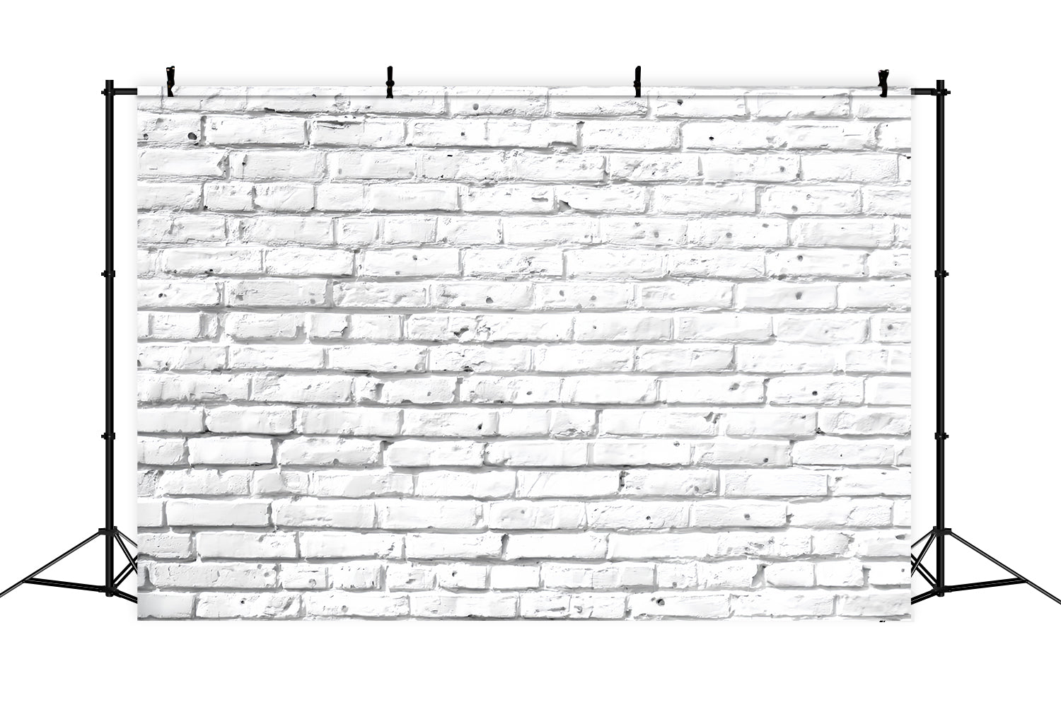 White Brick Backdrop Whitewashed Distressed Texture Brick Wall Backdrop UK TWW59-188