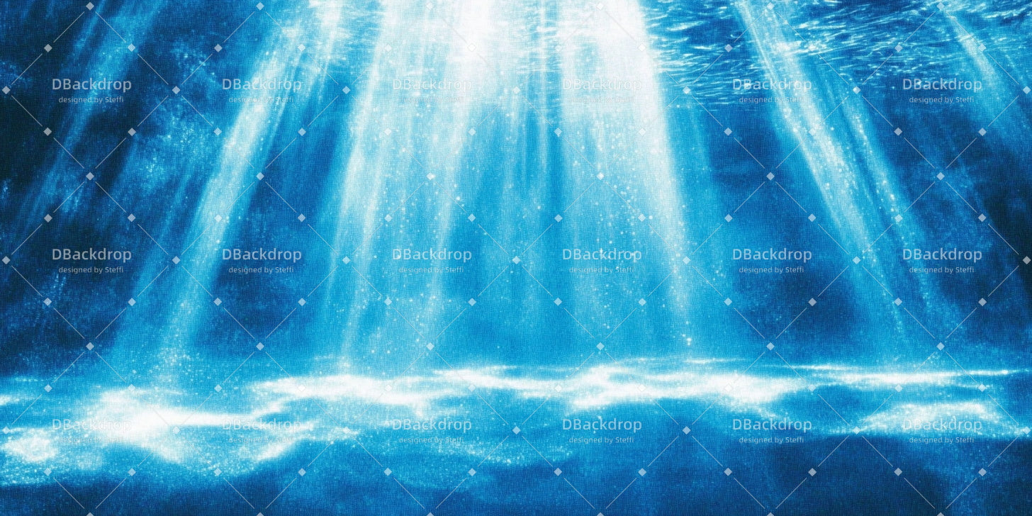 Movie Theater Backdrop Undersea Sky Light Large Stage Backdrops UK CSH59-T63