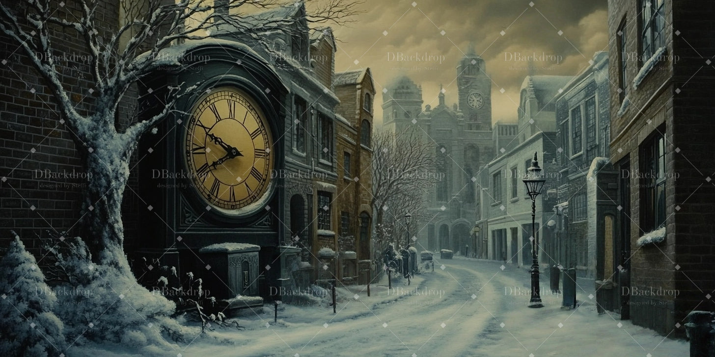 Performance Backdrops Winter London Movie Theater Backdrop UK CSH59-T5