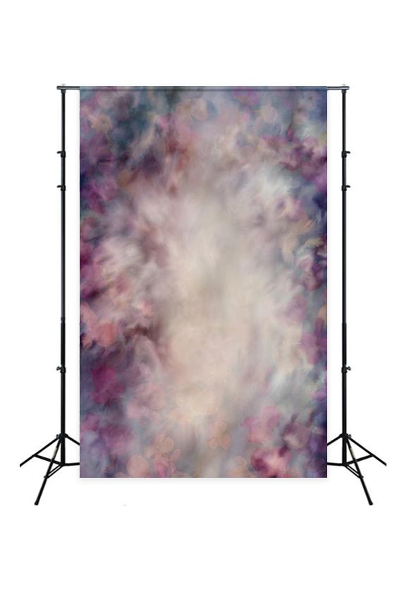 Abstract Floral backdrop UK for Photo Studio Designed by Beth Hrachovina