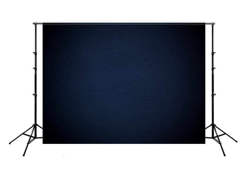 Abstract Dark Blue Plain Wall Photo Booth Backdrop UK D48