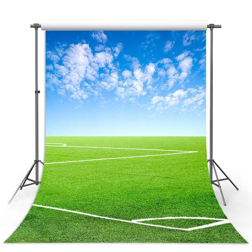 Green Lawn Footable Field Photography Backdrops G-298