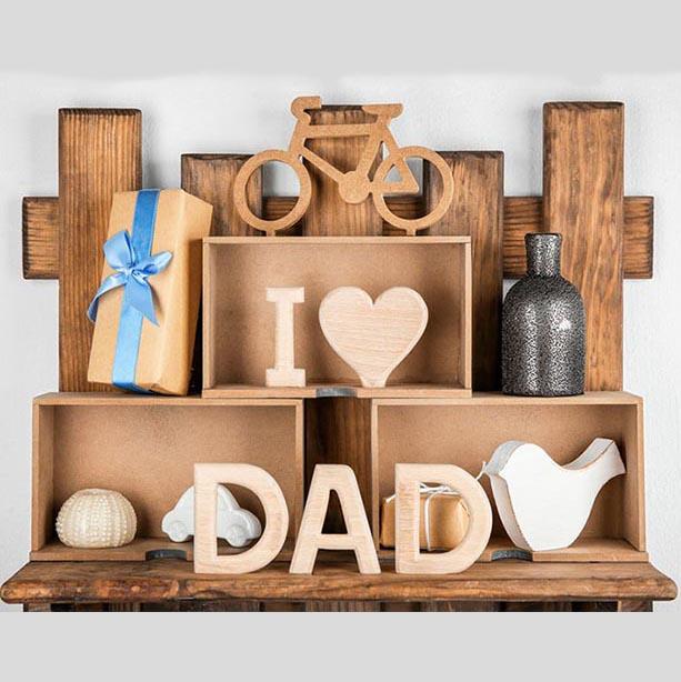 Father's Day Backdrop UK Wood Backdrop UK G-402