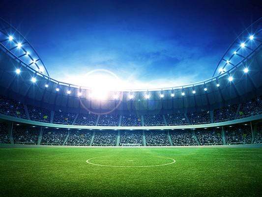 Stadium Bokeh Lights Sports Night Photography Backdrop GA-26