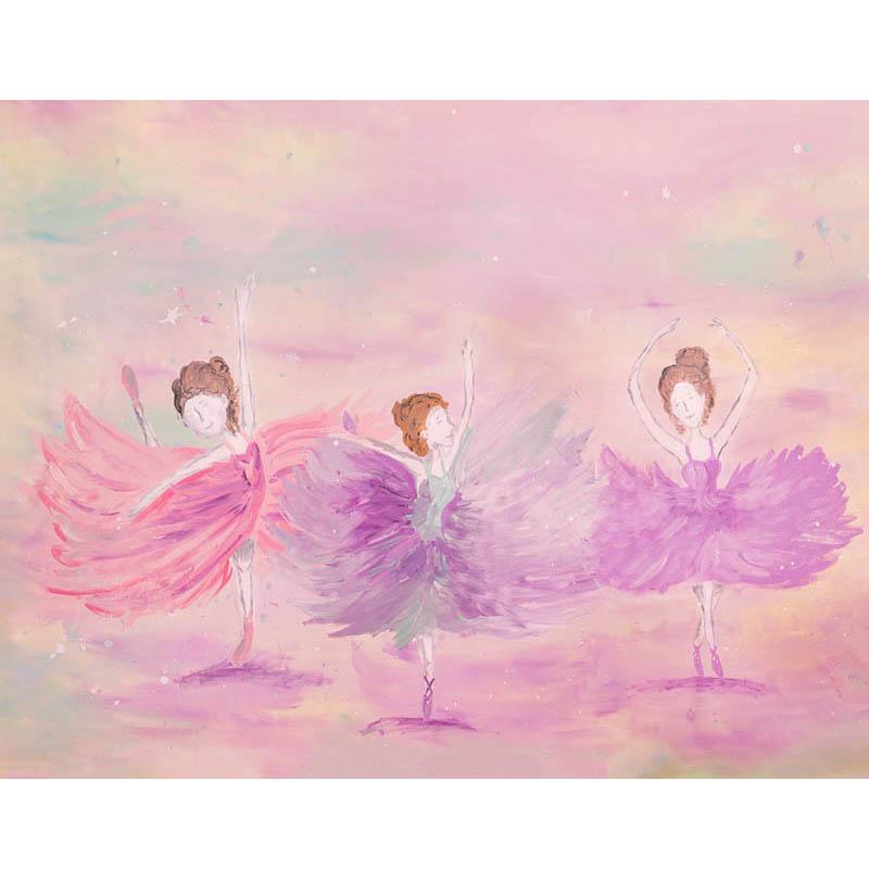 Cute Ballerina Pink Beautiful Background for Photography NB-354