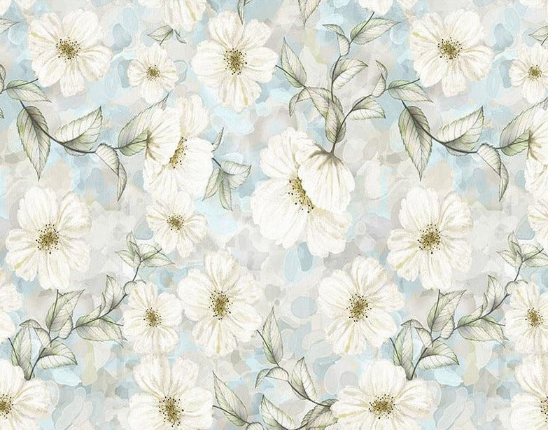 Beautiful White Flowers Background for Photography NB-418