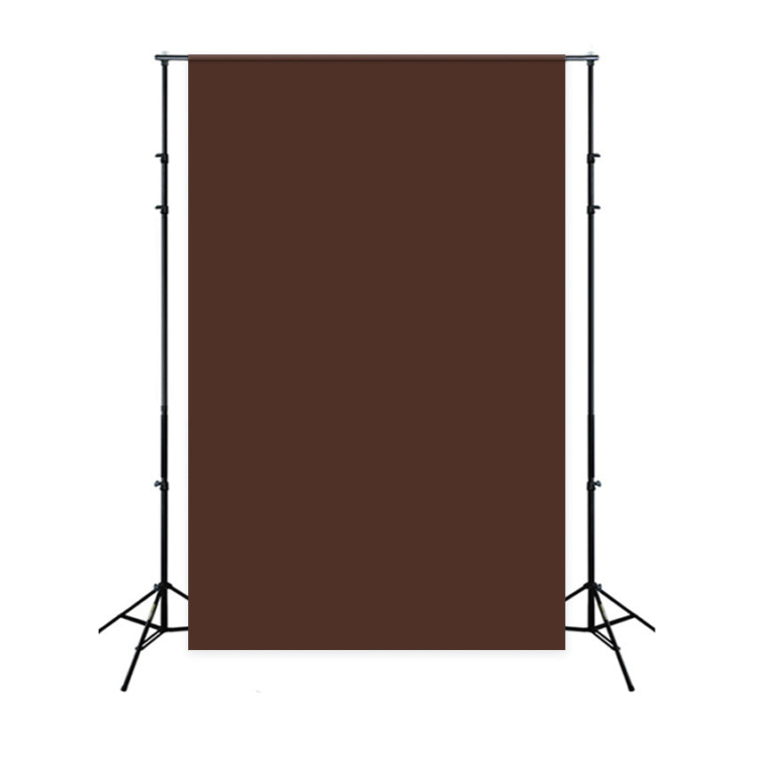 Chocolate Solid Color  Backdrop UK for Photography SC56