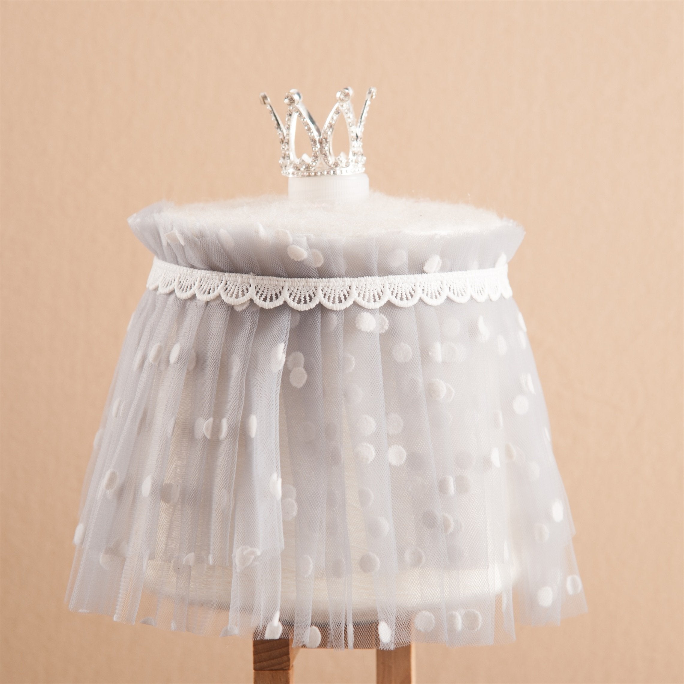 Newborn Baby Girl  Lace Dress Crown Photography Props